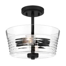 Designers Fountain Ingo 2 Light 12'' Wide Semi-flush Ceiling Fixture