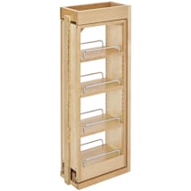 Rev-A-Shelf Wood Classics 6''W 30''H Filler Pull Out Between Cabinet Organizer